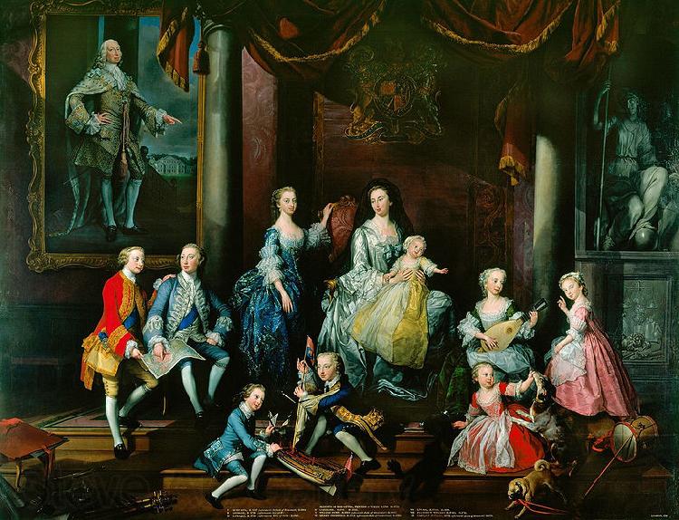 George Knapton The Family of Frederick